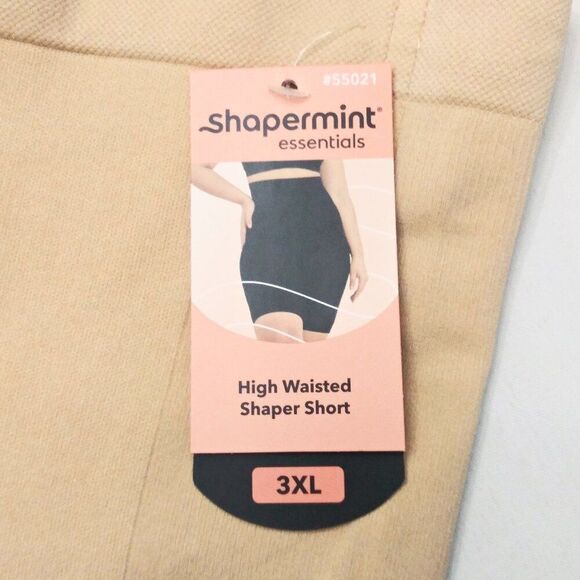 SHAPERMINT High Waisted Body Shaper Shorts Shapewear Tummy Control Slimming 3XL - Picture 6 of 12